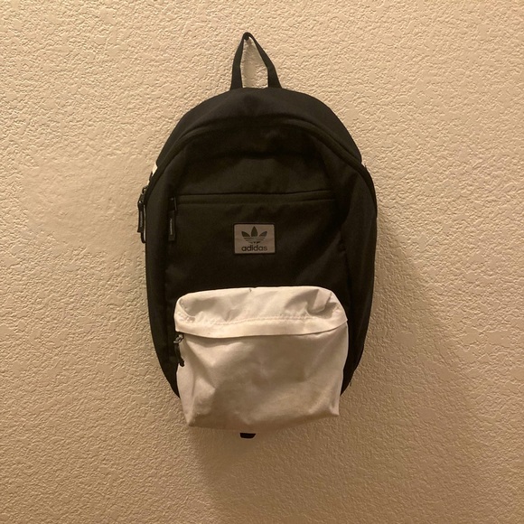USED BLACK ADIDAS BACKPACK